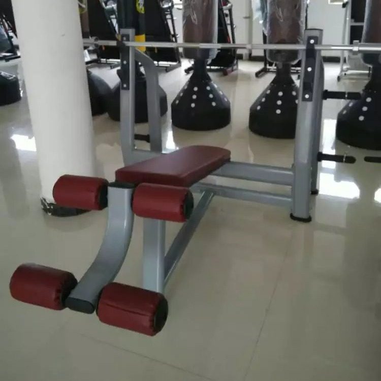 举重床商用下斜卧推架家用推举架深蹲架杠铃床卧推杠铃架健身器材