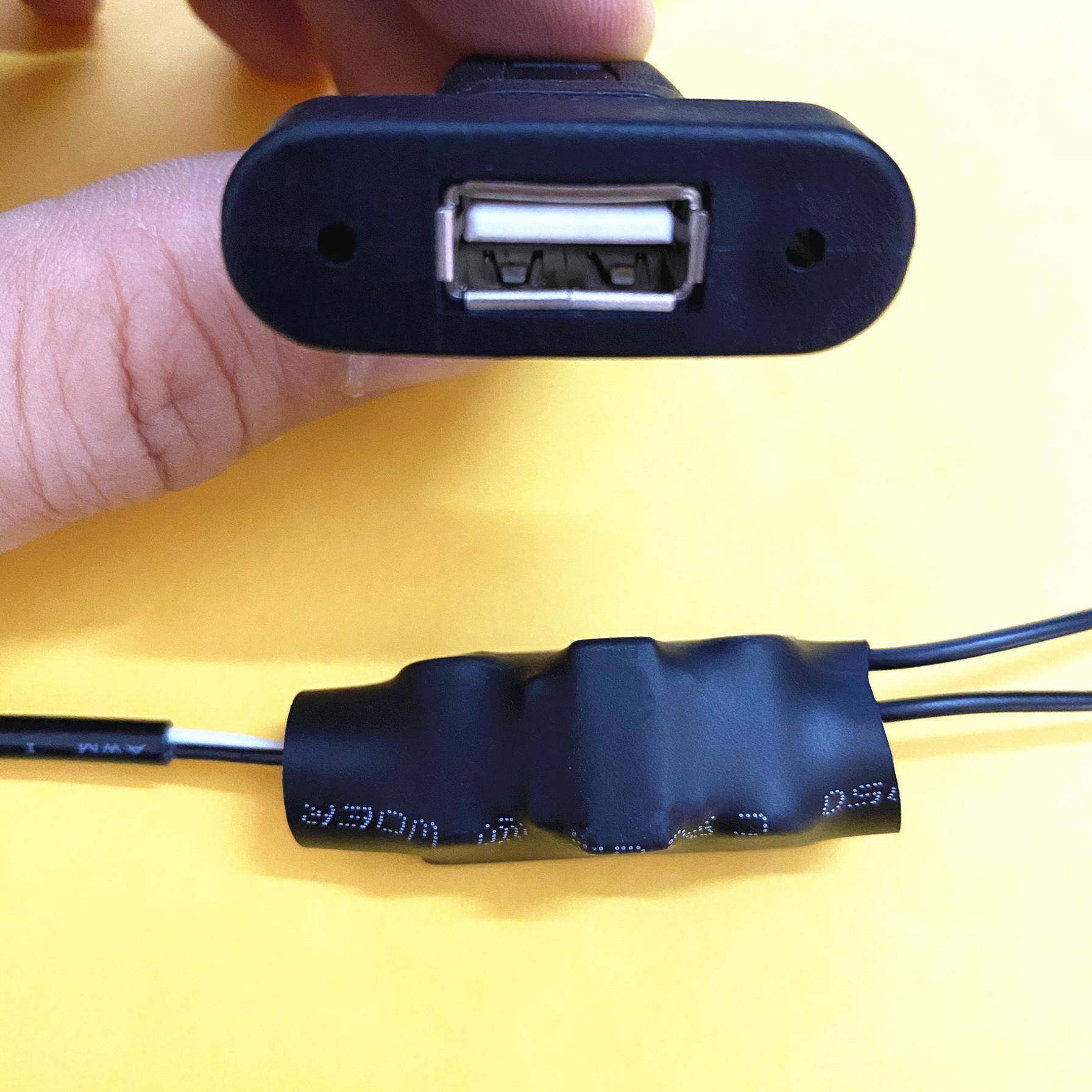 DIY改装电源220v转5V变压器USB母带固定孔1A2A监控摄像头降压模块