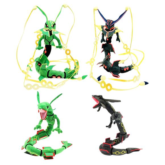 天空龙百万烈空坐mega裂空座毛绒玩具公仔卡通动漫周边玩偶布娃娃