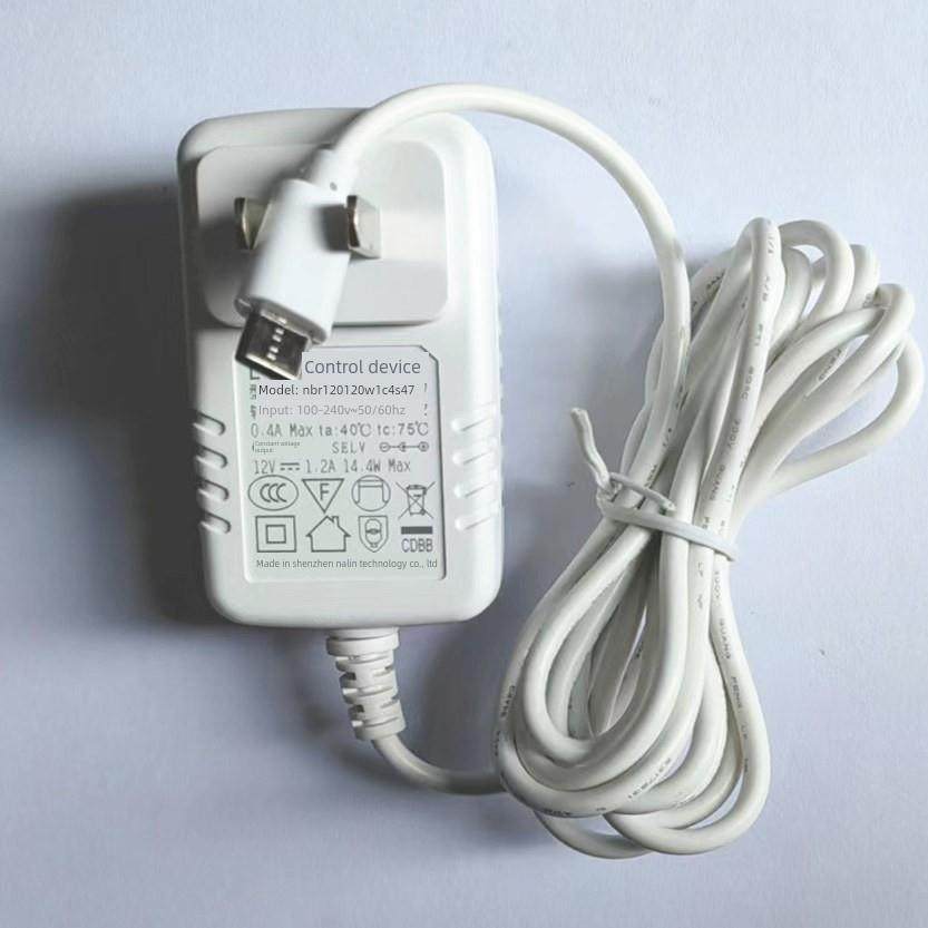 原装智能Led台灯A8电源适配器变压器充电器电源线12V1.2A平口c型