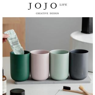 PD.Meryl.家用陶瓷洗漱杯漱口杯水杯簡(jiǎn)約精致杯 JOJO& x27;S