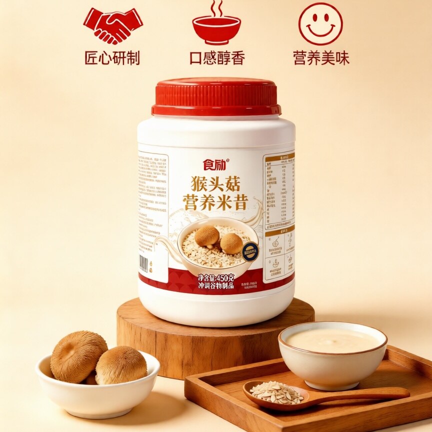 （拆封不售后）猴头菇营养米昔450g