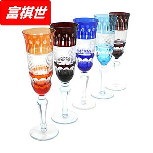 水晶玻璃高脚杯香槟杯红酒杯葡萄酒杯果汁杯欧式 饰礼品 风格 家用装