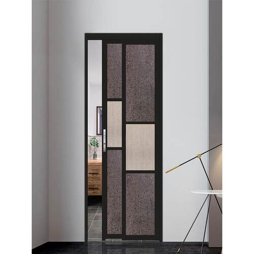 Pd门滑动和滑动集成门浴室门厕所门滑动Pt门折叠滑动门厨房门定制 - 封面