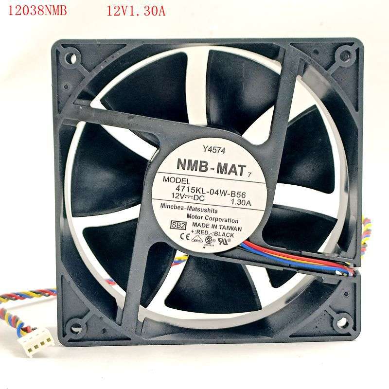 12038 NMB  12Vcm 12VS9  S7  4715KL-04W-B56 蚂蚁专用风扇1.30A