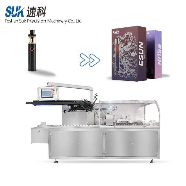 E-Cigarette Vape Pen Pod Box Cartoning Packaging Machine