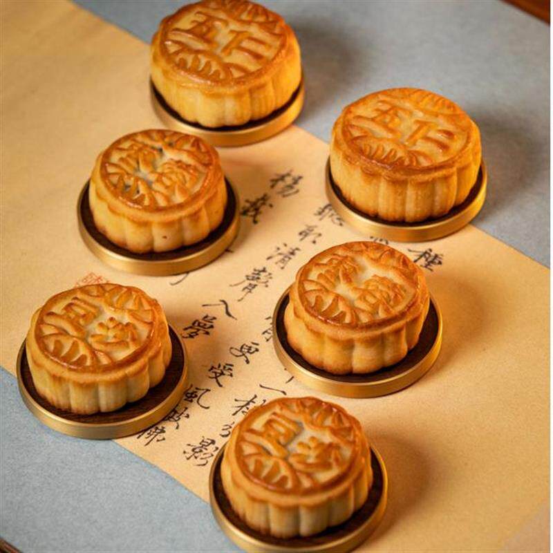 东北老式月饼多种口味独立包装吉林