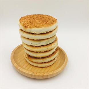 湖北咸宁特产通山麻饼大畈麻饼桂花茶油饼中秋月饼特色小吃零食品