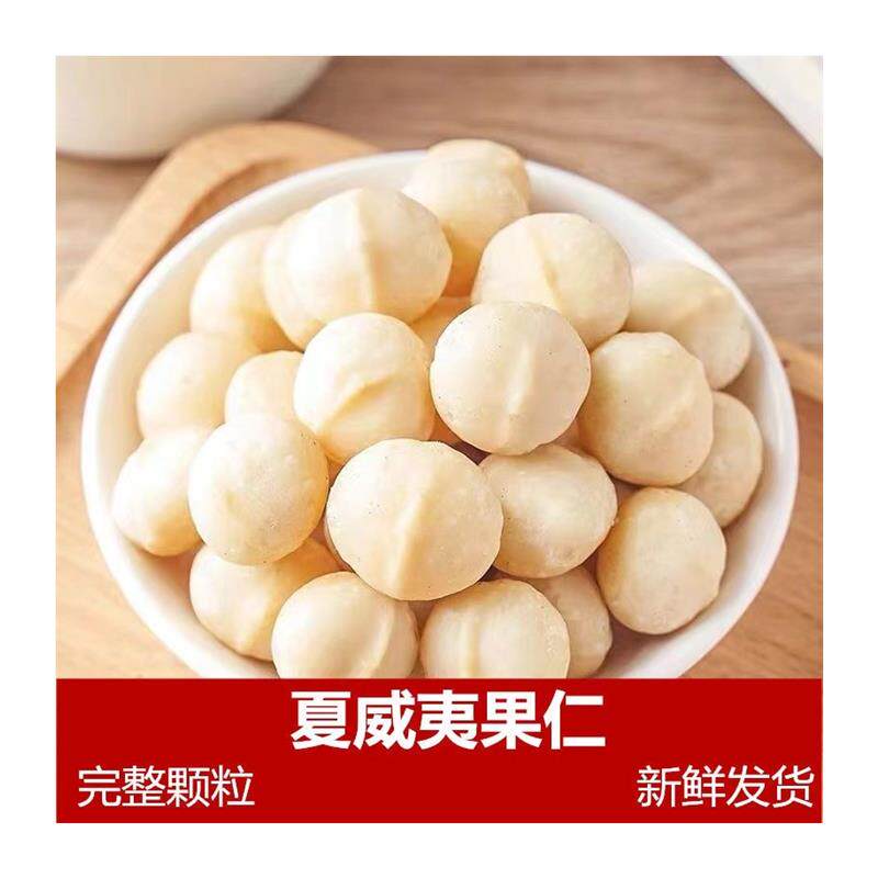 新货夏威夷果500g原味干果