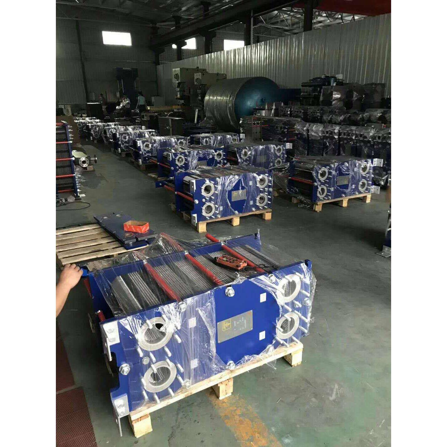 厂家直供氨气半焊板式换热器蒸发浓缩气液冷凝器