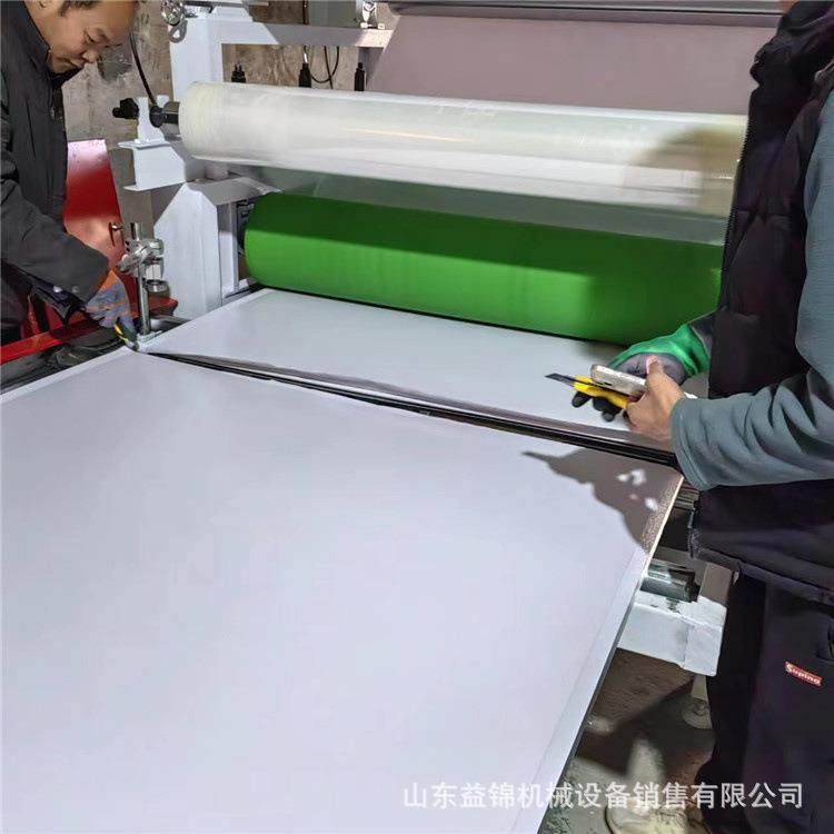 竹木纤维碳晶板平贴机 卫生间隔断PVC膜贴合机 上胶均匀不起胶花,五金/工具,机床,淘宝优惠券,粉丝福利购,淘宝优惠卷