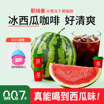 【好清爽】冰西瓜冻干黑咖