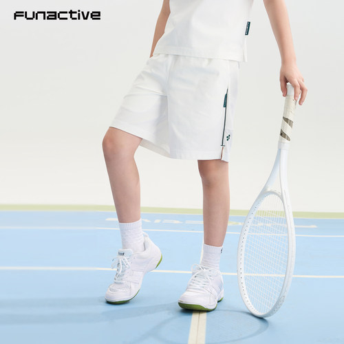 funactive男童速干透气运动短裤