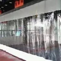 焊接洗车帘焊接移动门帘焊接冷库门帘冷库软门帘推拉透明门帘