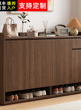 鞋柜家用门口楼道入户门鞋架玄关柜一体大容量室内收纳柜2026新款