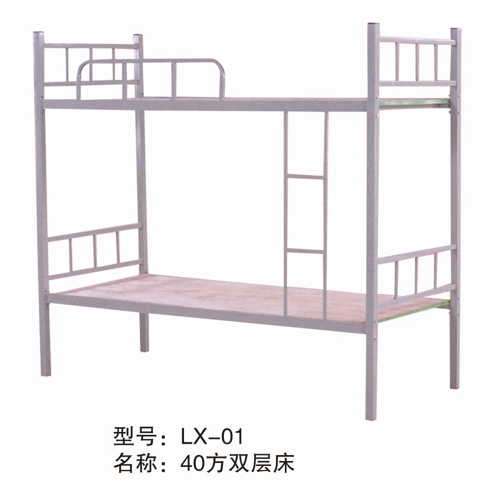 建筑工地上下铺铁架床民工上下床双层工程高低床工地员工宿舍双人