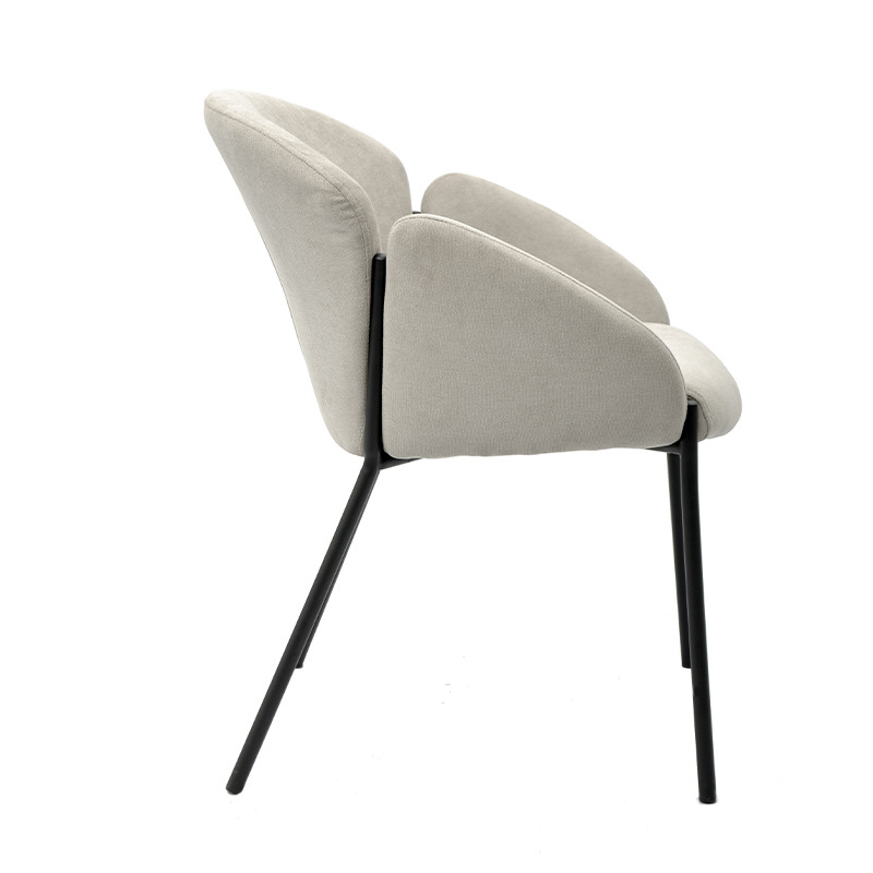 设计师半圆形凳子阳台体闲椅会议室洽谈椅可定颜色客厅单人沙发椅