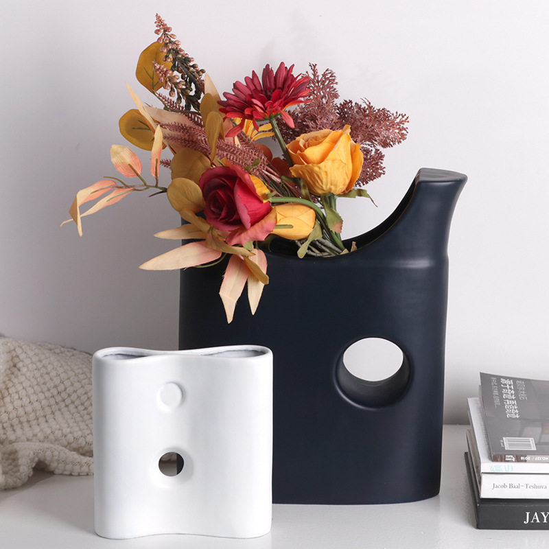 月形花瓶摆件家电视柜客厅样板间卧室居家北欧简约干花花器装饰品,标准件/零部件/工业耗材,其他管件,淘宝优惠券,粉丝福利购,淘宝优惠卷