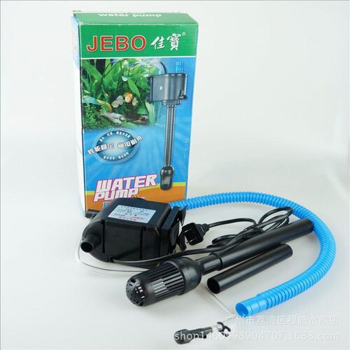 JEBO佳宝 R375M 水族箱/鱼缸 静音潜水泵三合一过滤增氧抽水泵20W