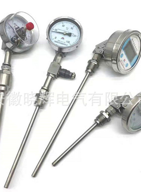 衬四氟防腐双金属温度计WSS-401FWSS-411FWSS-414FWSS-581F