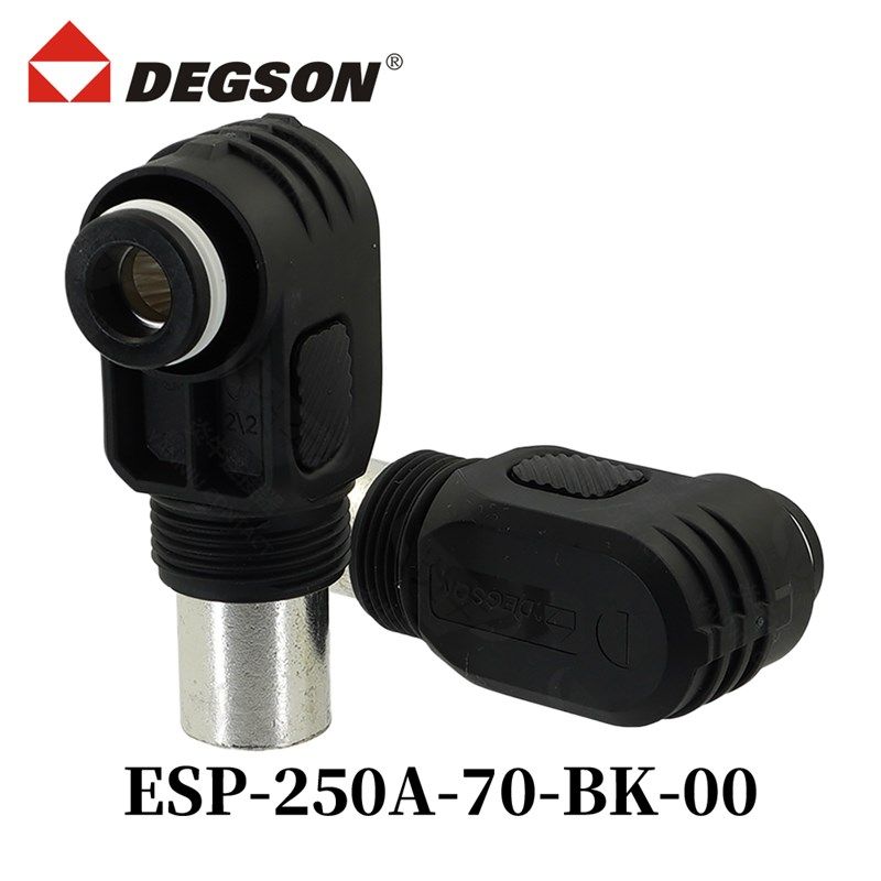 DEGSON高松高压大电流储能连接器 ESP-50A-70A-200A-06-10-OR/BK