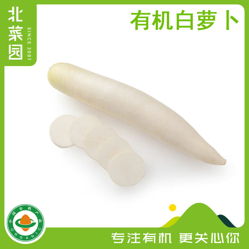 北菜园有机白萝卜400g有机蔬菜新鲜蔬菜火锅关东煮炖菜食材大萝卜,水产肉类/新鲜蔬果/熟食,萝卜/胡萝卜,淘宝优惠券,粉丝福利购,淘宝优惠卷