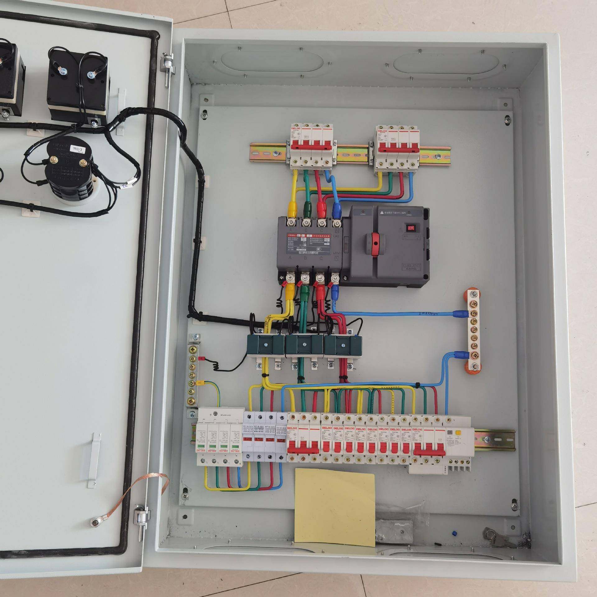 成套装配双电源自动转换PC级隔离型切换CDQ0S2P4P配电箱配电柜