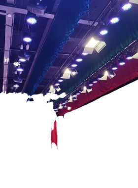 黑色防火阻燃舞台剧场幕布B1级剧场厂家升降大幕布拉幕卷扬机吊杆