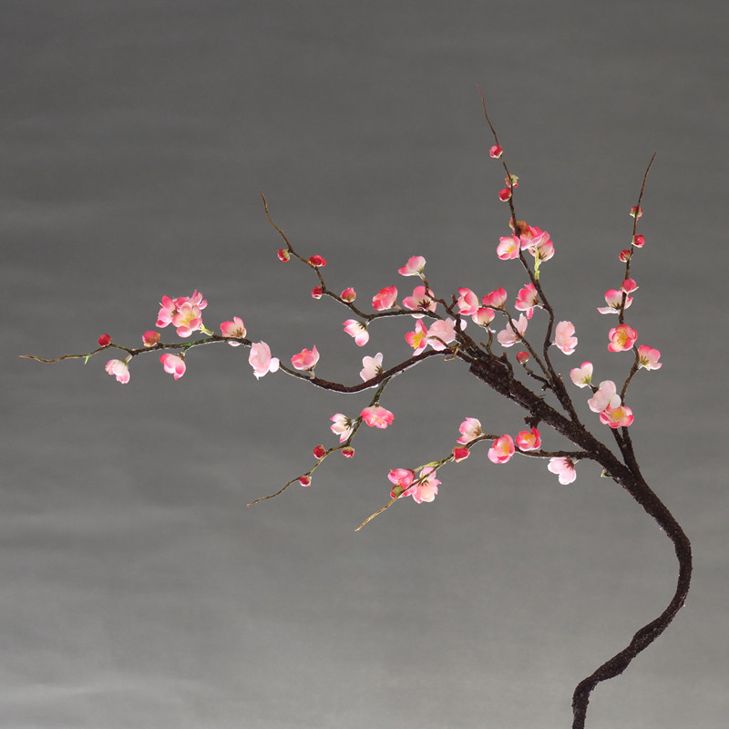 EQ4F中式长枝腊梅绢花梅花假花客厅落地婚庆花艺布景轻奢,家庭/个人清洁工具,厨卫防水贴/条,淘宝优惠券,粉丝福利购,淘宝优惠卷