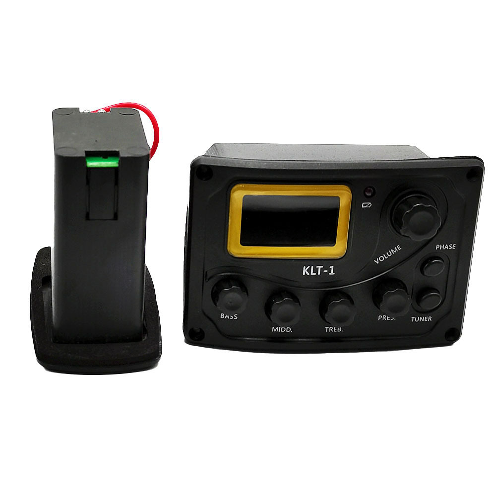 KLT-3民谣古典拾音器KLT-1带液晶调音屏木吉他拾音器电箱