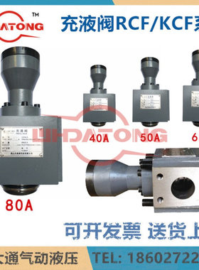 补油阀 油压充液阀RCF-40A1/63A/50/25/80/100/125/150/200A1