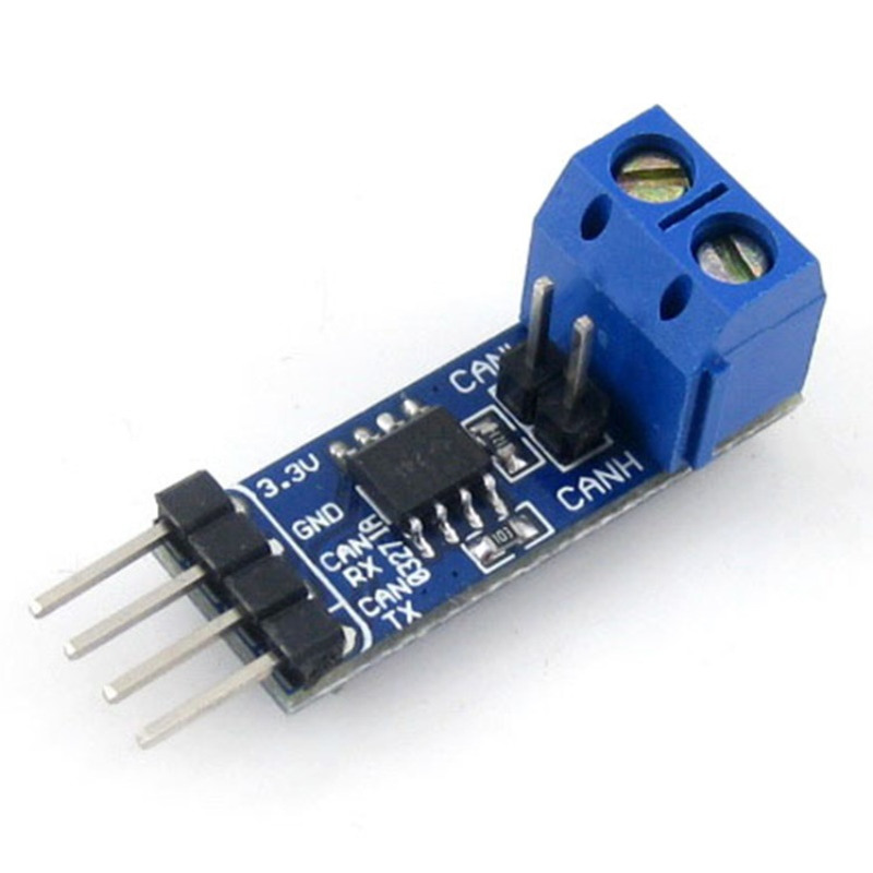 微雪 SN65HVD230 CAN通信模块 带ESD保护 引脚兼容PCA82C250