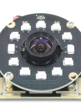 全局曝光100万像素60帧黑白OV9281虹膜识别红外补光摄像头模组