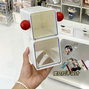 痛桌收纳好物桌面吧唧谷子收纳盒吃谷人追星人展示架置物架展示盒