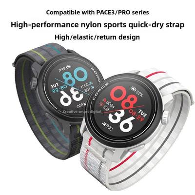 适用于Coros高驰Pace3智能运动表带46mm编织Apex2官方同款专业腕带