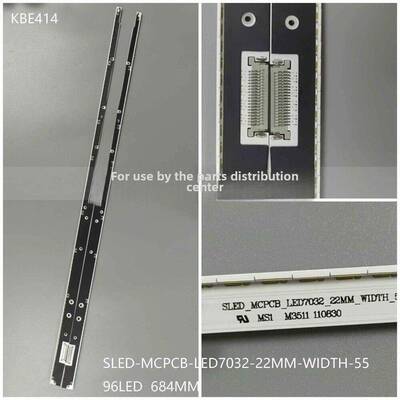 2条*55寸UA55D7000LJ UA55D8000YJ灯条LED BN96-16622A 96灯