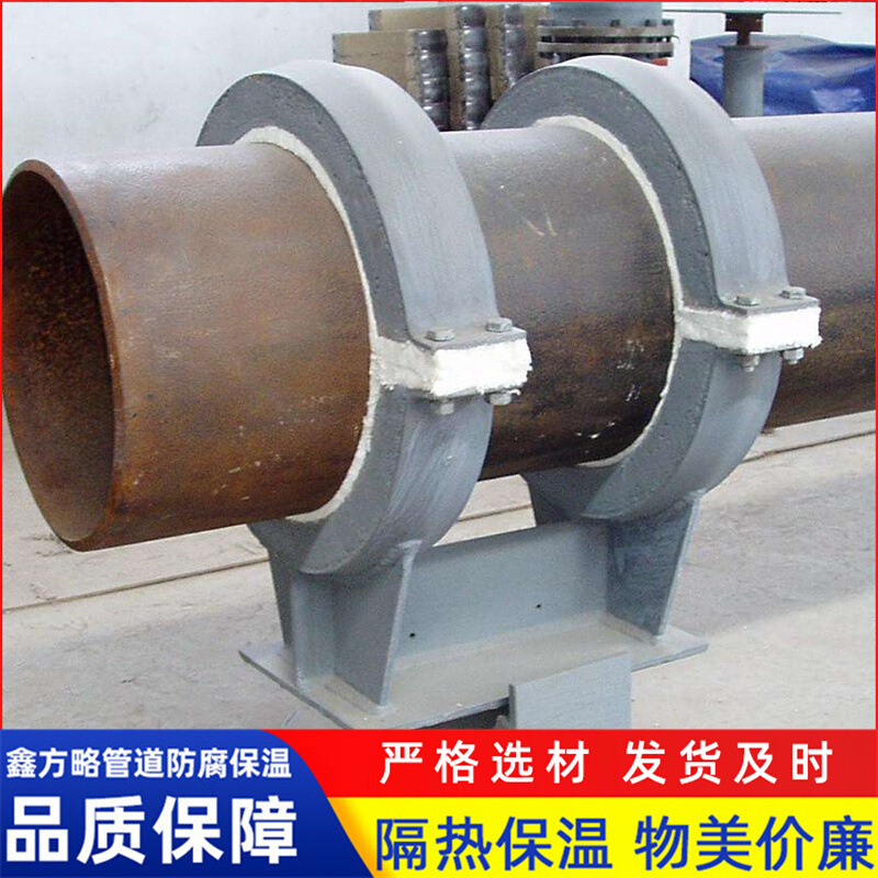 聚氨酯滑动导向管托支座架地埋蛭石J8J9保冷管托固定蒸汽管道管托