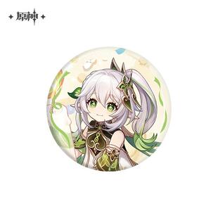 正版 原神纳西妲周边合集草神徽章吧唧官谷挂件立牌色纸流沙摆件