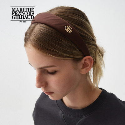 MARITHE男女同款缎面发箍