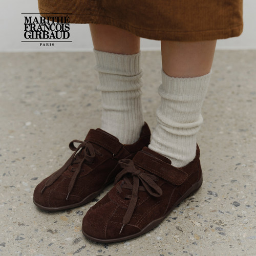 MARITHE女士绒面运动鞋