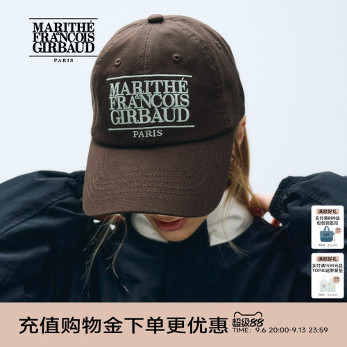 MARITHE潮流情侣经典LOGO棒球帽