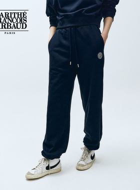 MARITHE女士运动系列束脚卫裤 直筒显瘦休闲抽绳长裤25年秋冬韩系