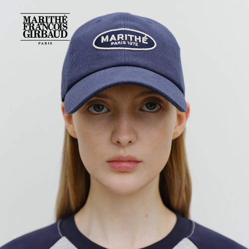 MARITHE椭圆LOGO鸭舌帽