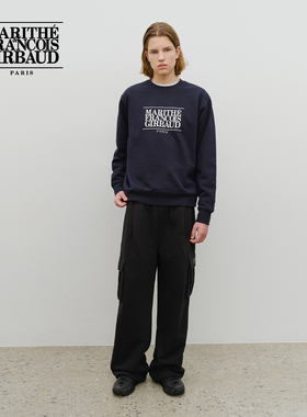 【车银优同款】MARITHE经典LOGO减龄卫衣 男女情侣休闲2025秋冬