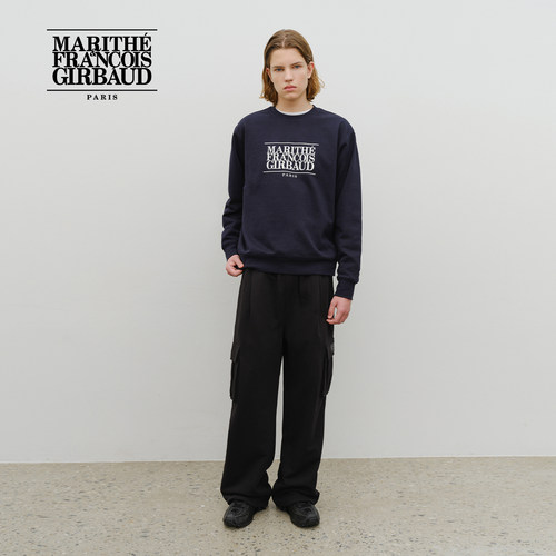 MARITHE经典LOGO男女同款卫衣