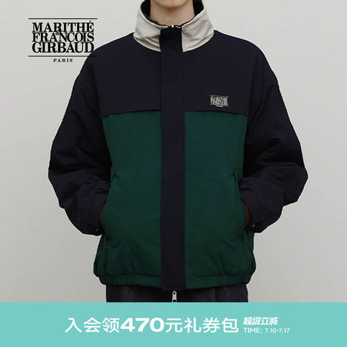 MARITHE经典LOGO双面穿夹克