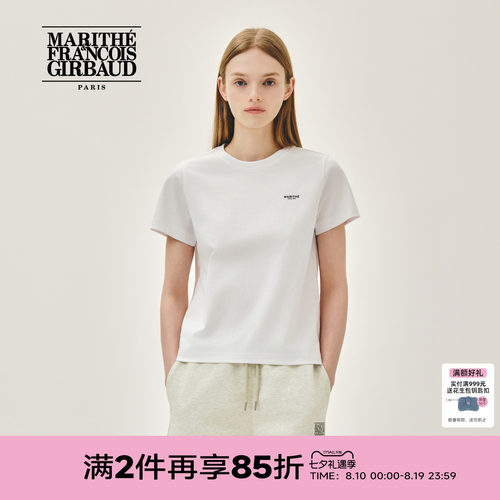 MARITHE女士小LOGOT恤
