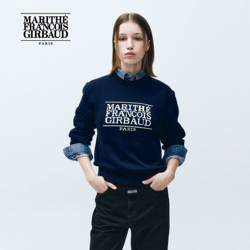 MARITHE经典LOGO针织衫