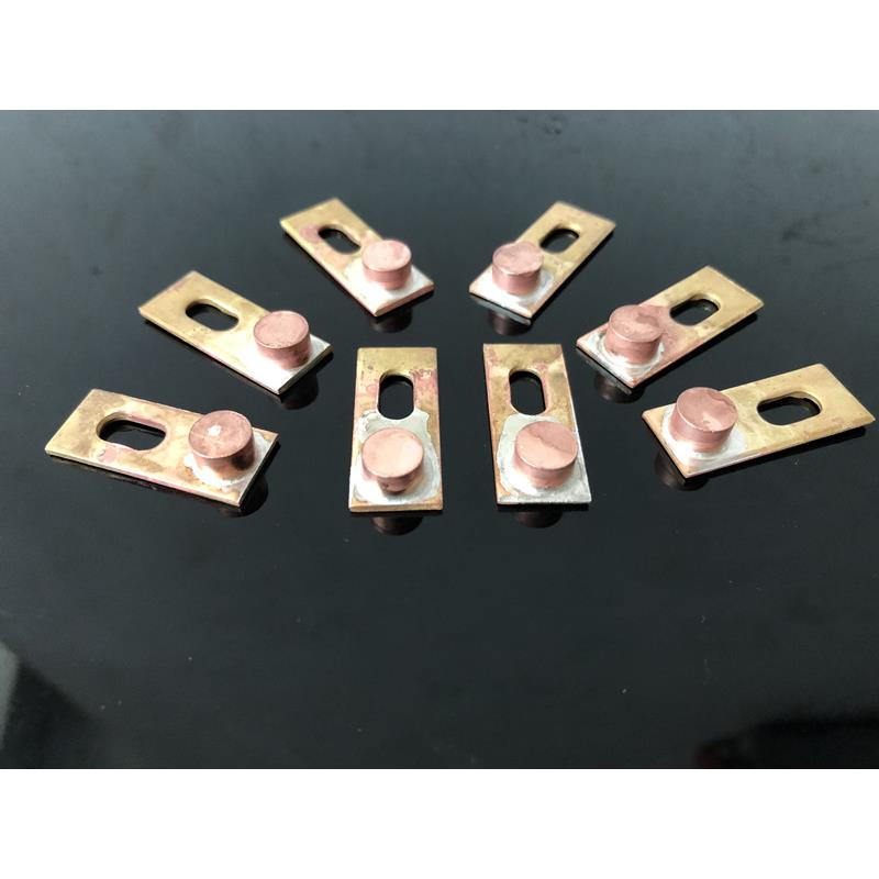 机械白金机紫铜触点 逆变器白金触点 直径8MM厚度5MM 一对价