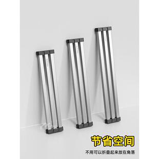 30不钢可折叠硅胶沥水架滤水卷过沥滤碗盆水垫锈水槽水4板置物架